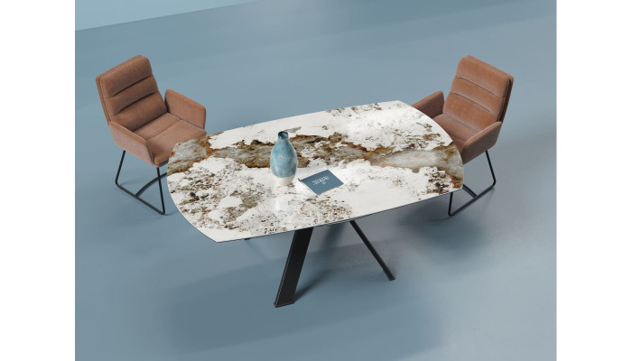 GRANDE AUSTIN - Table de repas extensible deux...