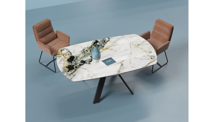 GRANDE AUSTIN - Table de repas extensible deux...