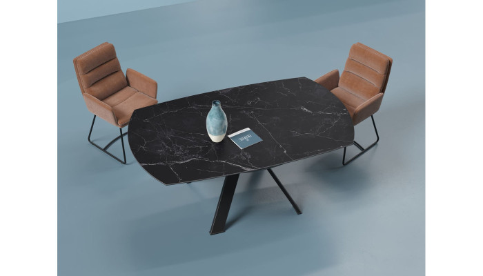 GRANDE AUSTIN - Table de repas extensible deux...