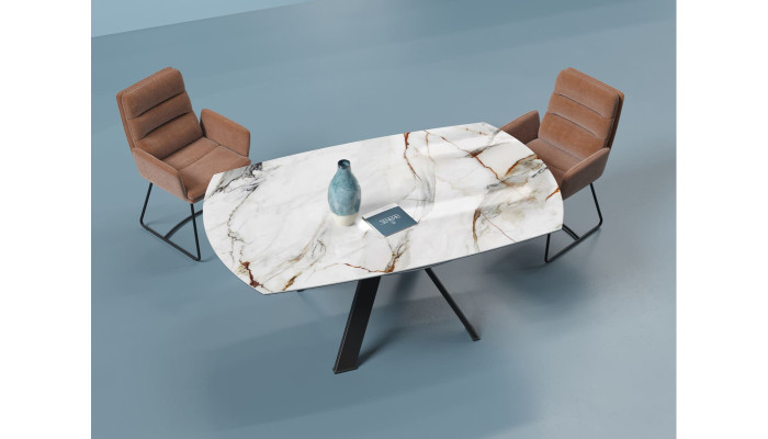 GRANDE AUSTIN - Table de repas extensible deux...