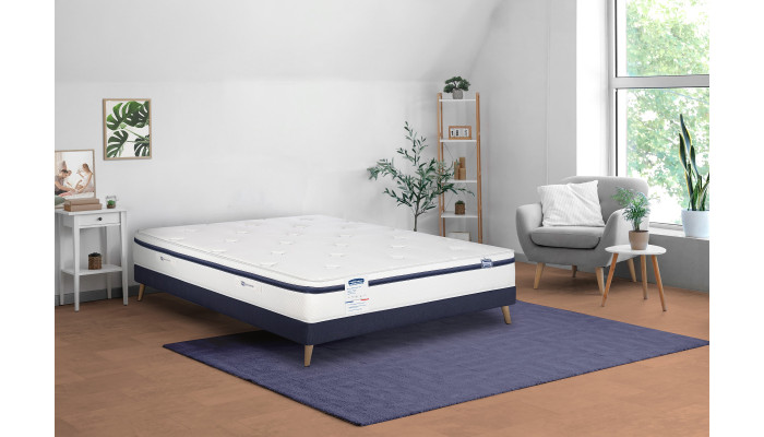 PROMO : Matelas + Sommier Millésime 140x190 cm...
