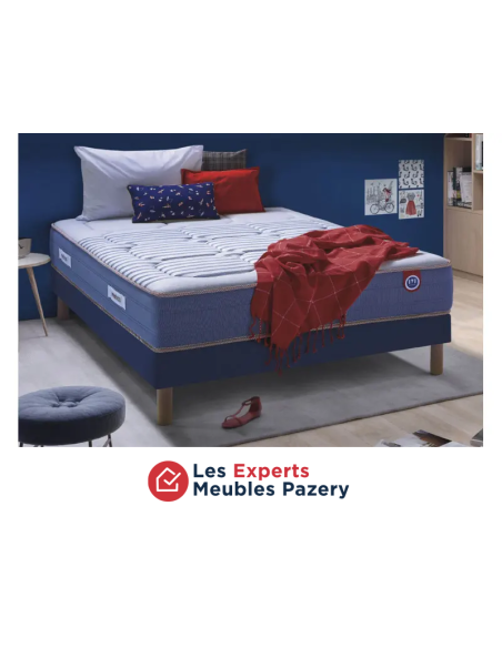 PROMO : Matelas + Sommier Marinière II 140x190 cm (EXPO)