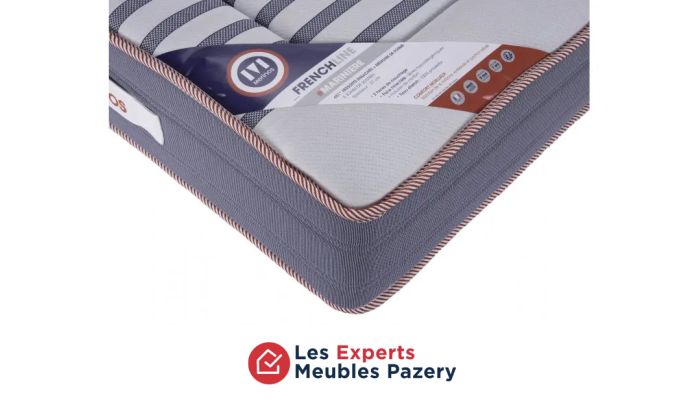 PROMO : Matelas + Sommier Marinière II 140x190...