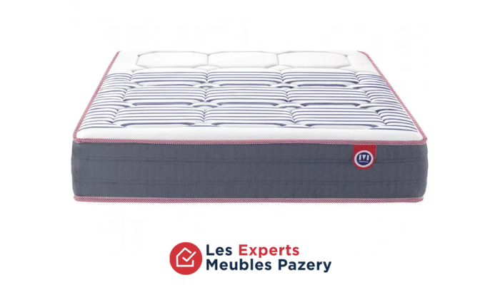 PROMO : Matelas + Sommier Marinière II 140x190...