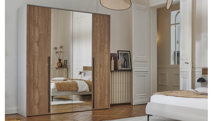 TOSCANE - Armoire 4 portes