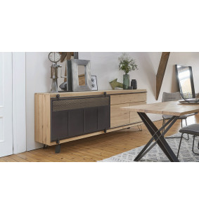 FUSION - Enfilade 2 portes battantes, 1 tiroir 225  