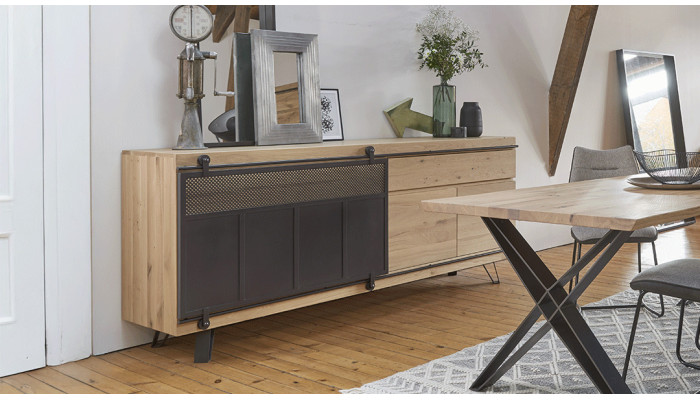 FUSION - Enfilade 2 portes battantes, 1 tiroir 225  