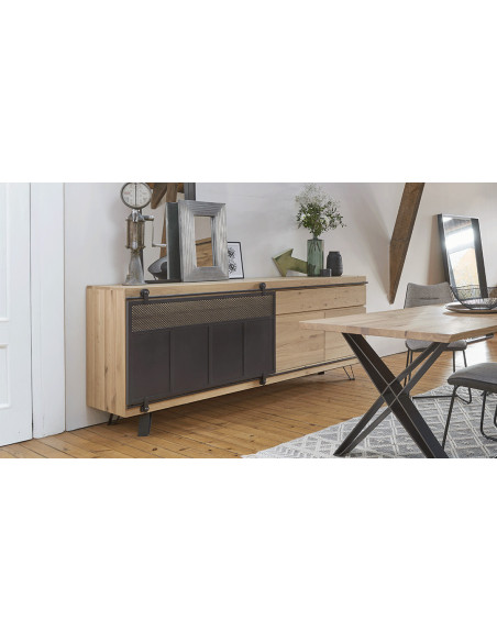 FUSION - Enfilade 2 portes battantes, 1 tiroir 225  