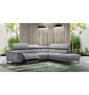ENON - Canapé angle méridienne 1 relax  
