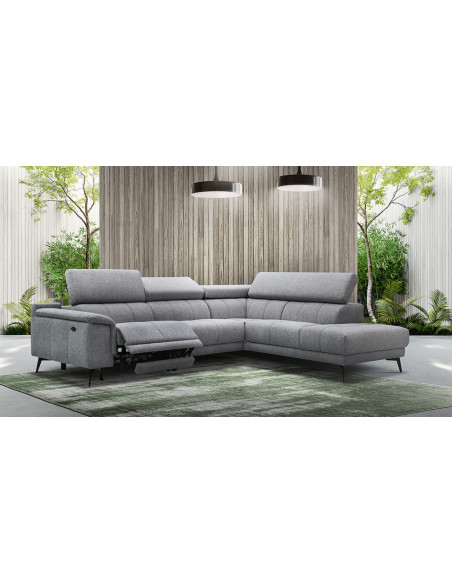 ENON - Canapé angle méridienne 1 relax  