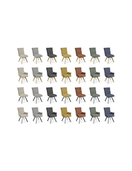 Ambre - Chaise pieds bois 