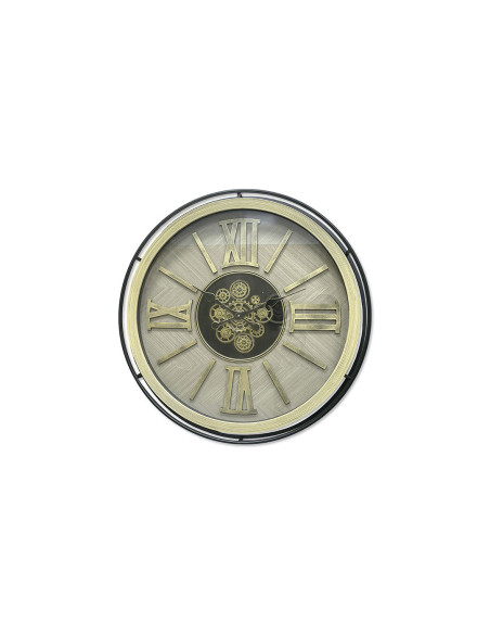Horloge à engrenages avec verre  