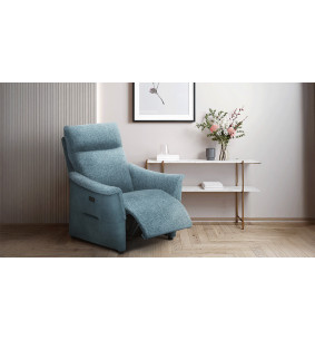UTO - Fauteuil relaxation 2 moteurs, pivotant 