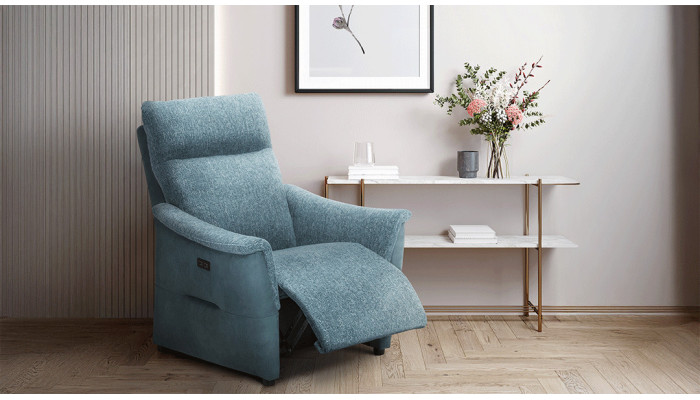 UTO - Fauteuil relaxation 2 moteurs, pivotant 