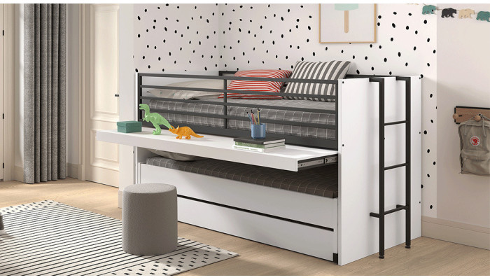 SAM - Lits compact couchage 90x200  