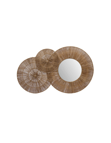 Miroir jute  