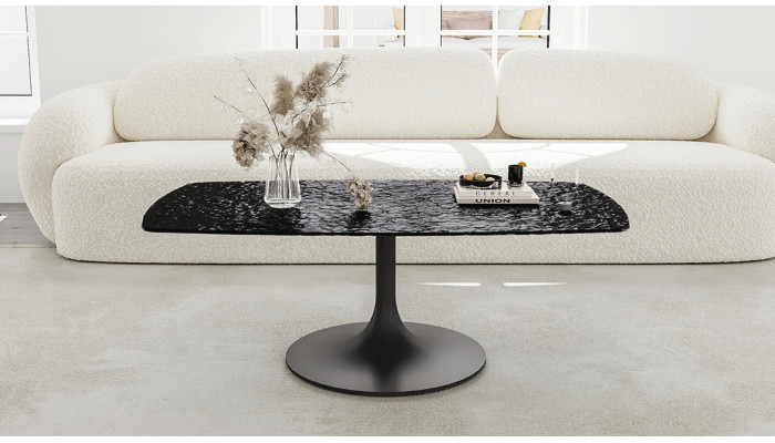 ALISSE  - table basse ceramique rectangulaire 