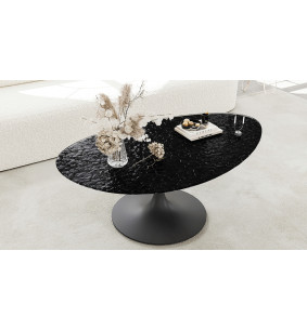 ALISSE  - Table basse waterglass forme irrégulière  2