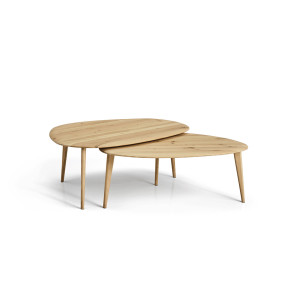 BOHEME - Set 2 tables basses   