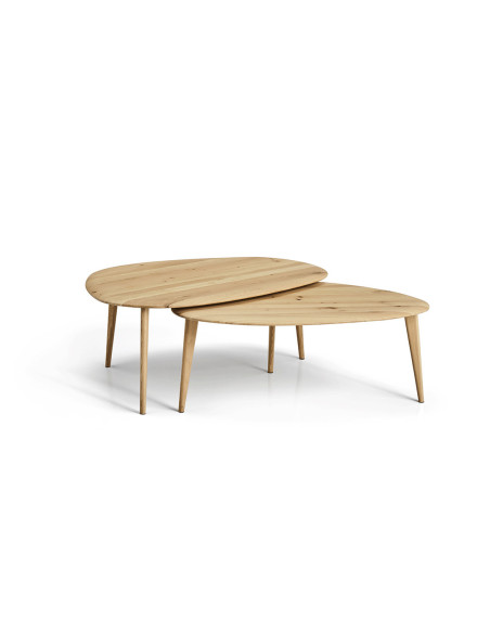 BOHEME - Set 2 tables basses   