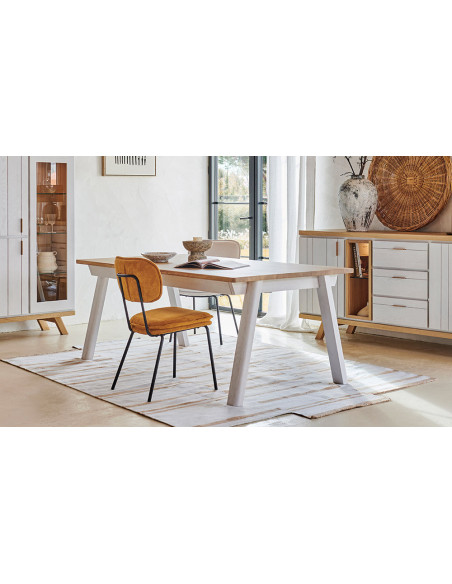 Havane - Table de séjour extensible 