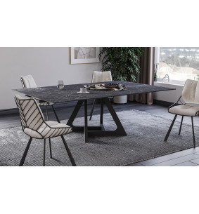 Henry - Table de séjour extensible  2