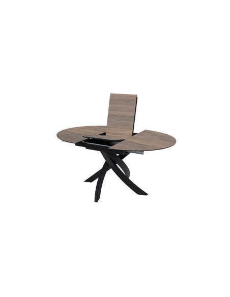 Perth - Table de séjour ronde extensible 