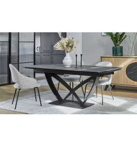 Sphère - Table de séjour céramique extensible  2
