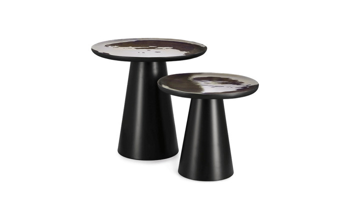 SET2 TABLE BASSE ZAINAB ROND  