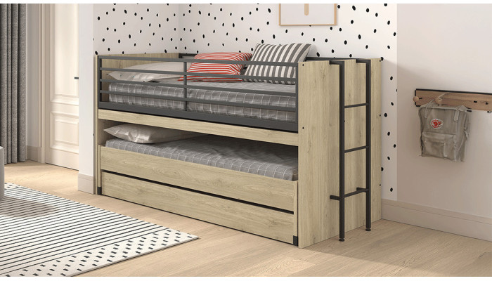 SAM - Lits compact couchage 90x200  