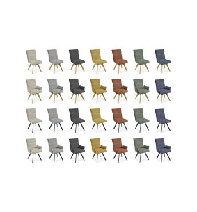 Ambre - Chaise pieds métal  2