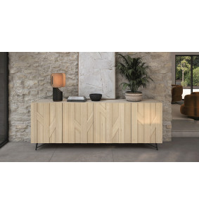 CANOPEE - Enfilade 4 portes dessus bois   