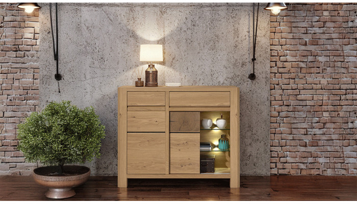 GALEAC - Enfilade 2 portes L185  