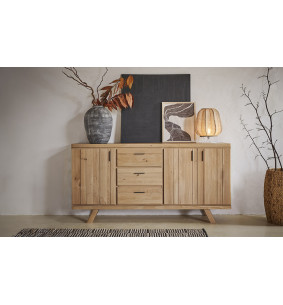 Havane - Enfilade 4 portes 1 tiroir  2