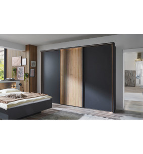 Colorado - Armoire 3 portes coulissantes avec éclairage  2