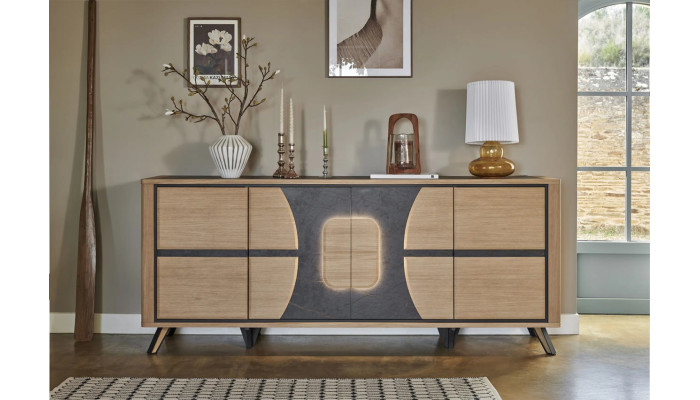 OMEGA - Enfilade 4 portes 230 cm (EXPO)