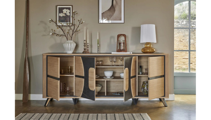 OMEGA - Enfilade 4 portes 230 cm (EXPO)