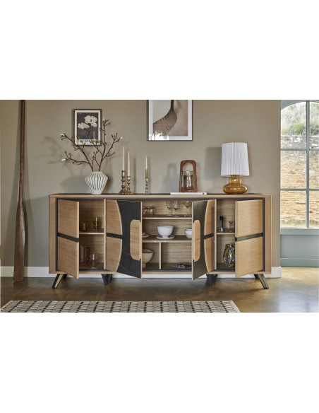 OMEGA - Enfilade 4 portes 230 cm (EXPO)