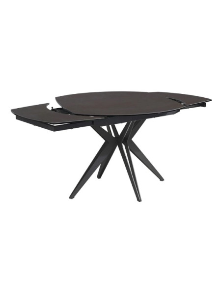NENUPHAR - Table ovale 130 cm extensible à 190 cm