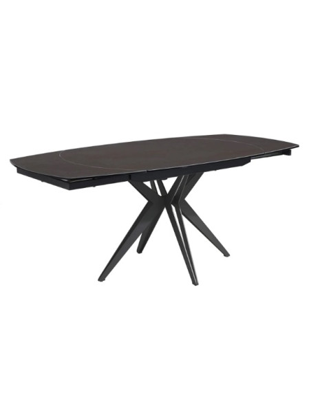 NENUPHAR - Table ovale 130 cm extensible à 190 cm