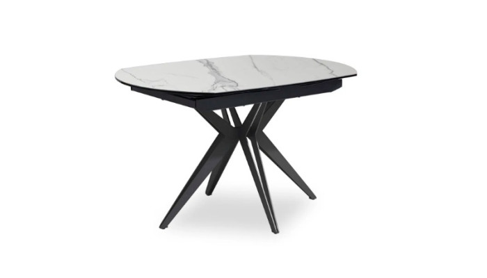 NENUPHAR - Table ovale 130 cm extensible à 190 cm