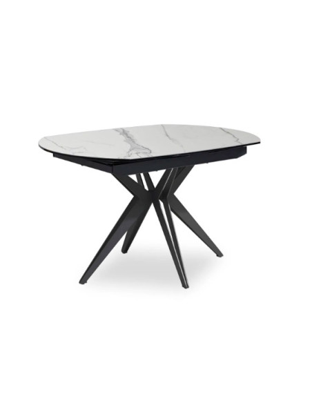 NENUPHAR - Table ovale 130 cm extensible à 190 cm