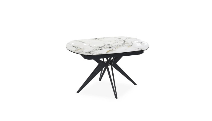 NENUPHAR - Table ovale 130 cm extensible à 190 cm