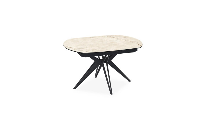 NENUPHAR - Table ovale 130 cm extensible à 190 cm
