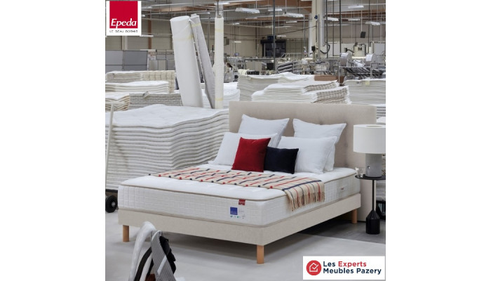 PROMO : Matelas + Sommier Beaudormir 140x190 cm...