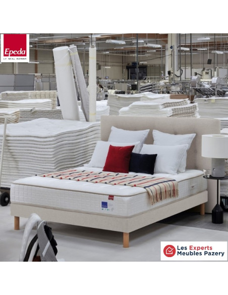 PROMO : Matelas + Sommier Beaudormir 140x190 cm (EXPO)