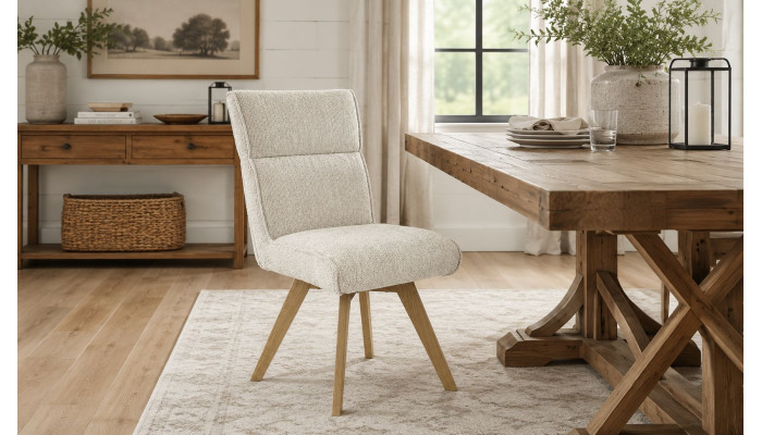 Ambre - Chaise pieds bois