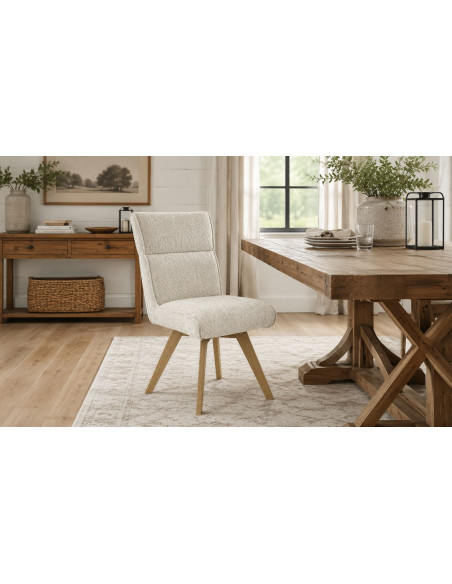 Ambre - Chaise pieds bois