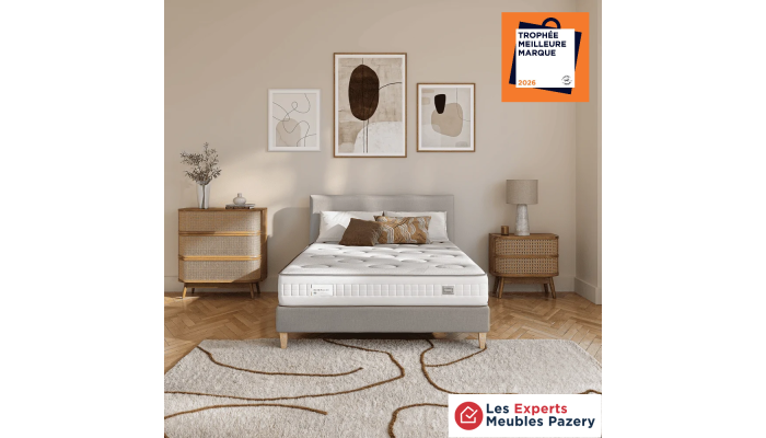 PROMO : Matelas + Sommier SleepMode 140x190 cm...