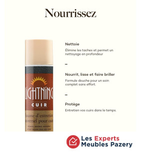 LIGHTNING Baume Cuir Rénovateur - 300 ml